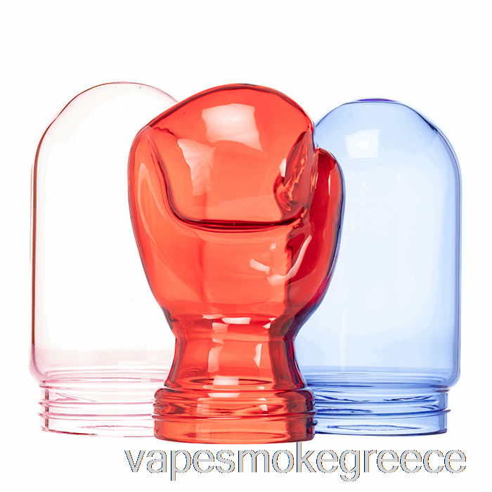 Vape Greece Stundeglass χρωματιστές γυάλινες σφαίρες The Champions Globe - διαυγές